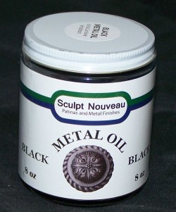 Metal Oil, 8 oz Black
